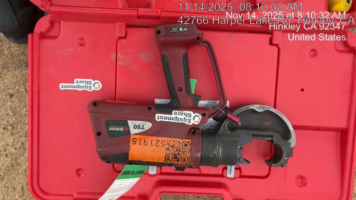 2025 BURNDY PAT750LI