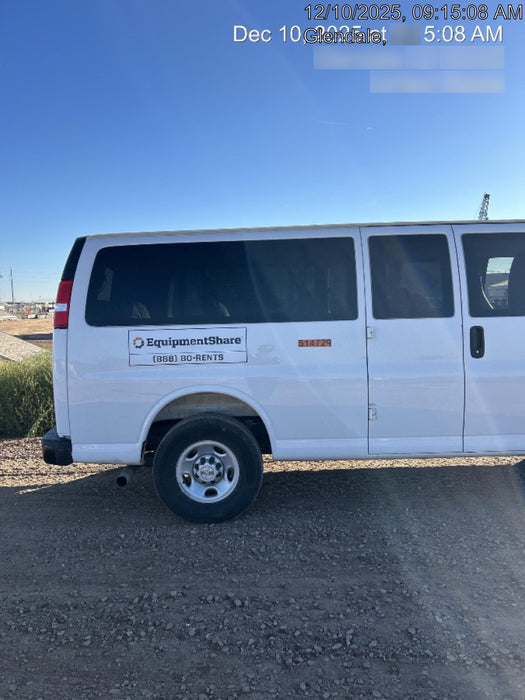 2025 CHEVROLET Express Van - Rental