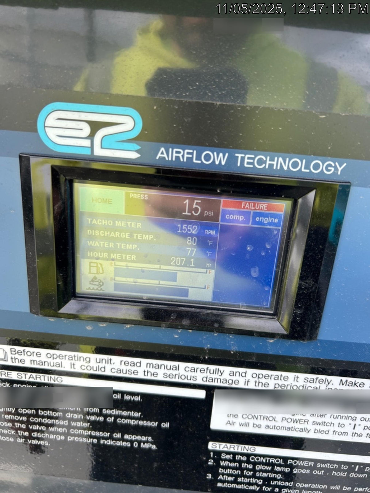 2025 AIRMAN PDSF375DP-6E1