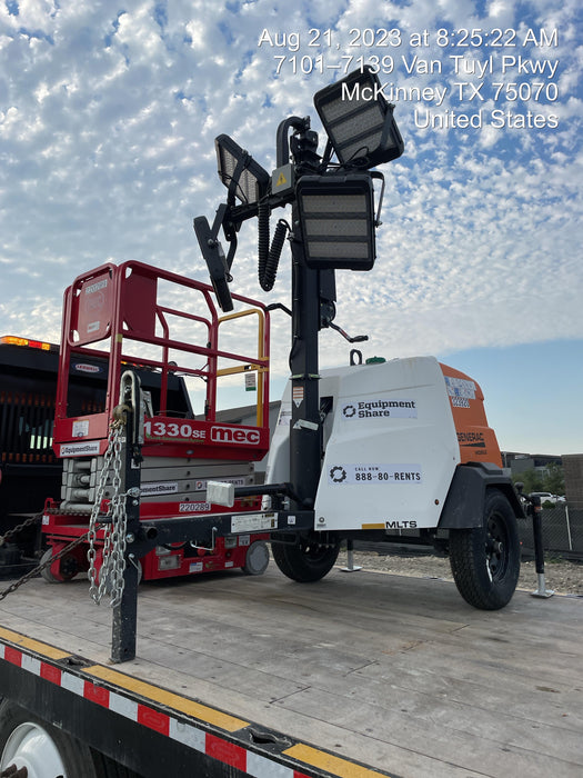 2023 Generac MLT2 Diesel, Flex Switch 120V Input, Powerzone Controller, (4) 320W LED Lights, 4kW Generator, 39.9 Gal Fuel Tank, 2" Ball, T3