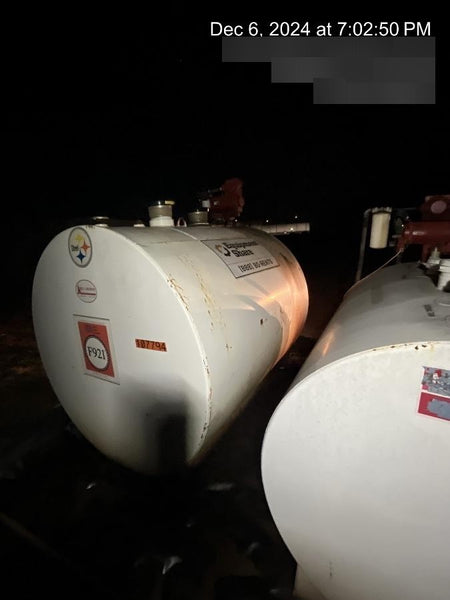 2020 HUGHES 500gal Fuel Tank