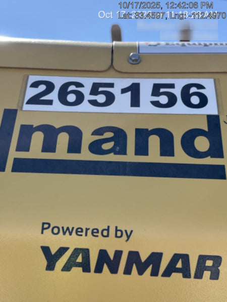 2022 Allmand NLV3GR (4) LED Light Fixture 350W, 23' Vertical Mast, 3kW Prime, Towable, ES Decals, T3