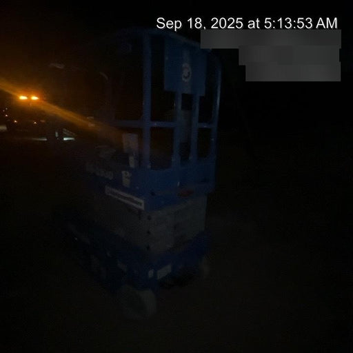 2020 Genie GS-1930 Solid Non Marking Tires, Beacon, Folding rails with half height swing gate