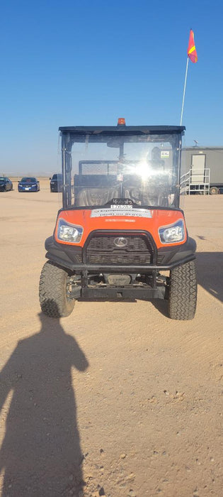 2021 Kubota RTV-X1140W-H Plastic Canopy, Windshield Acrylic Clear, LED Strobe Light, Wire Harness Kit, Back up Alarm
