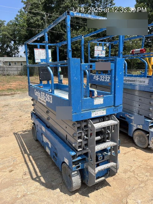 2018 Genie GS-2632 Genie GS-2632 w/Fixed Rail, Chain Entry