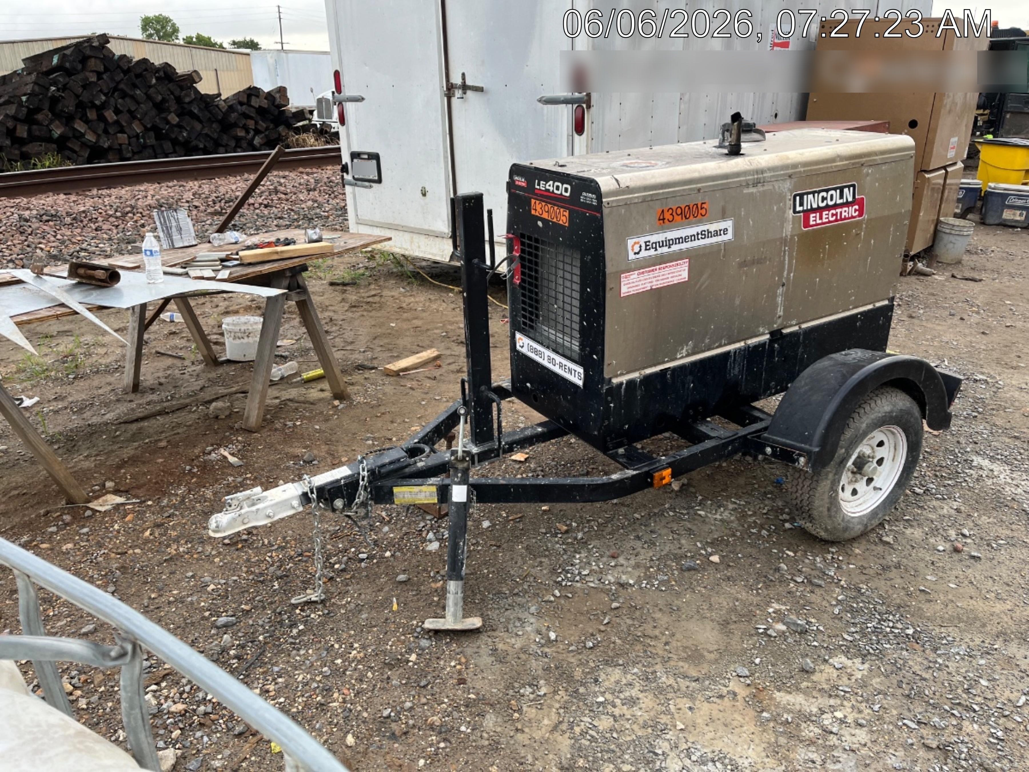2024 Lincoln Electric LE400 Kubota V1505, Trlr, Cable Rack, Light Kit, ES Decals, T3