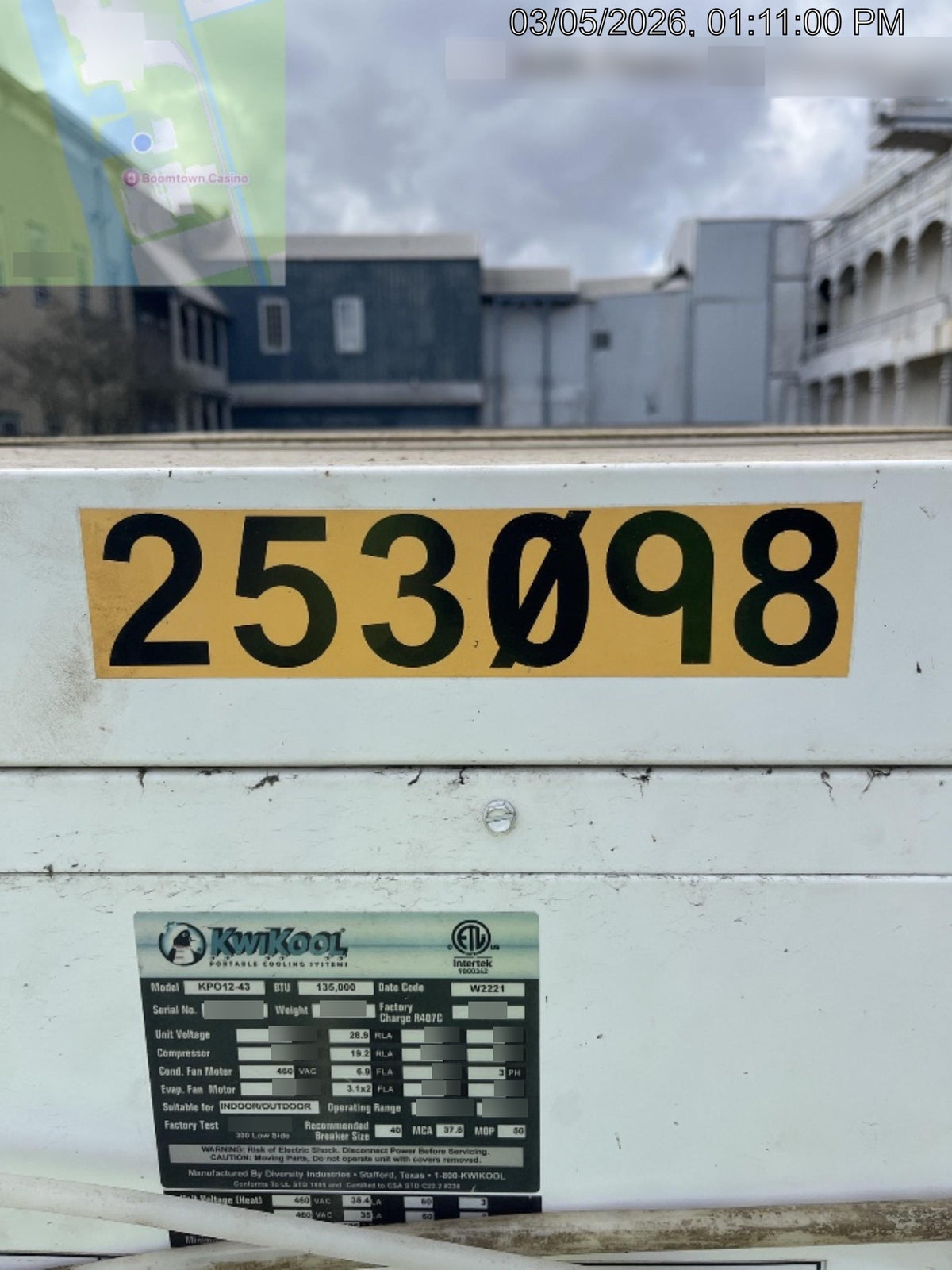 2022 KWIKOOL KPO12-43H