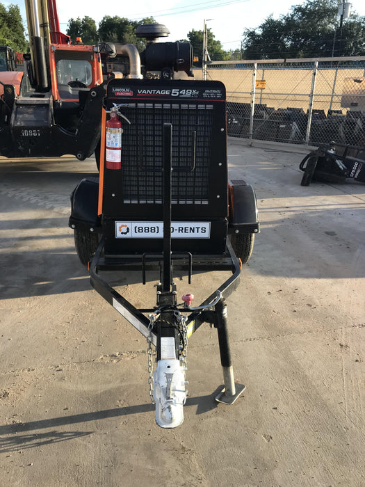 2021 Lincoln Electric Vantage 549X Ready Pak 3, ORANGE (includes trailer, cable rack, fender light kit)