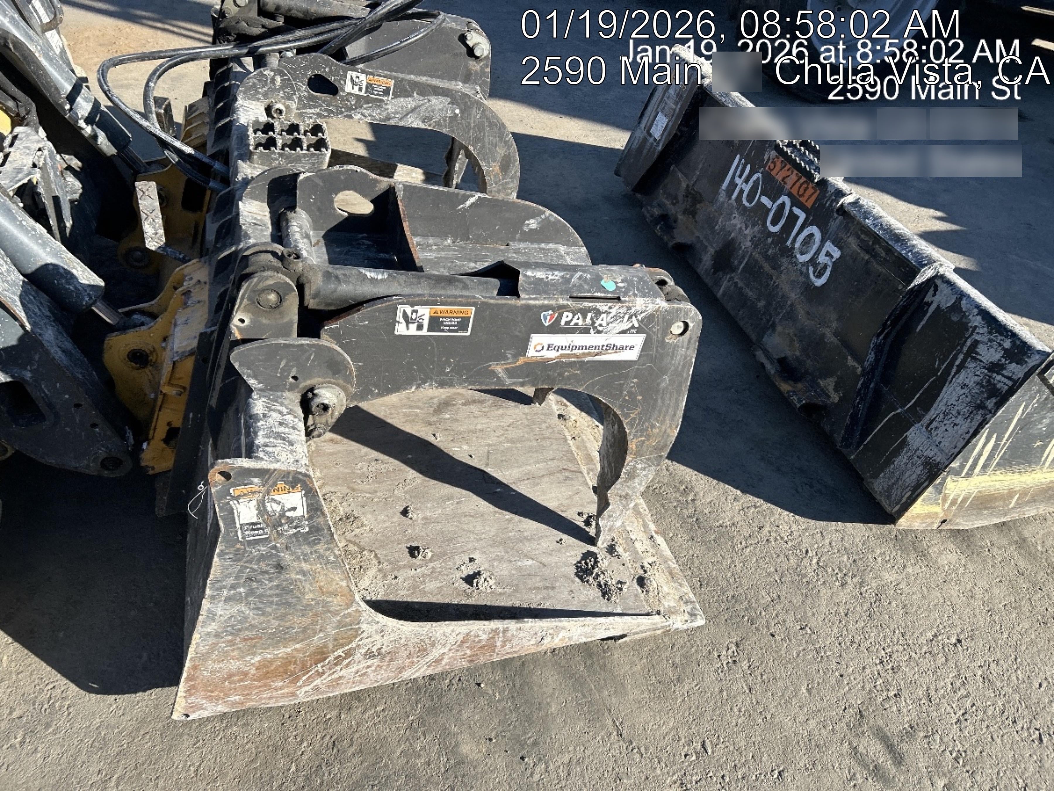 2021 PALADIN UTILITY GRAPPLE 11876-0022