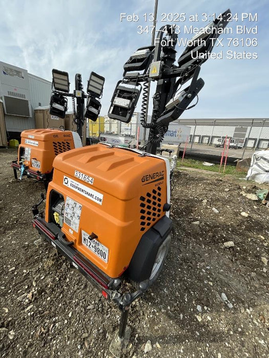 2023 Generac MLT2 Diesel, Flex Switch 120V Input, Powerzone Controller, (4) 320W LED Lights, 4kW Generator, 39.9 Gal Fuel Tank, 2" Ball, T3