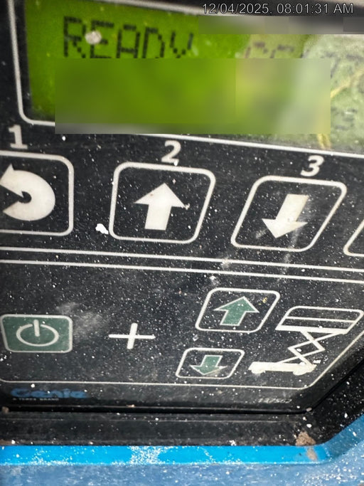 2020 Genie GS-1930 Solid Non Marking Tires, Beacon, Folding rails with half height swing gate