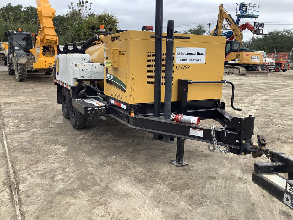 2020 Vac-Tron LP573XDT Tier 4 Kohler Diesel Engine, 500 Gallon Debris Tank w/ Hydraulic Tilt, two (2) 100 Gallon Water Tanks, Low Profile Torsion Axles (12,000 GVWR), Manual Jack Trailer
