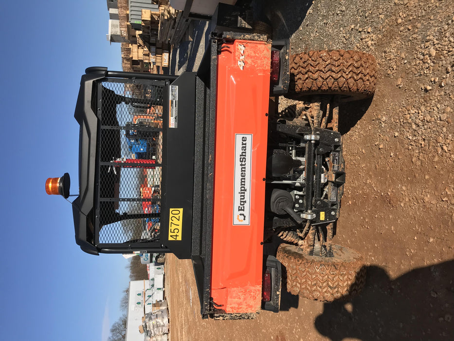 2019 Kubota RTV-XG850WL-H 4wd Utility Cart, Gas, 2 Seat, LED Strobe, Windshield Tempered Glass, Plastic Canopy, Wire Harness Kit, Backup Alarm