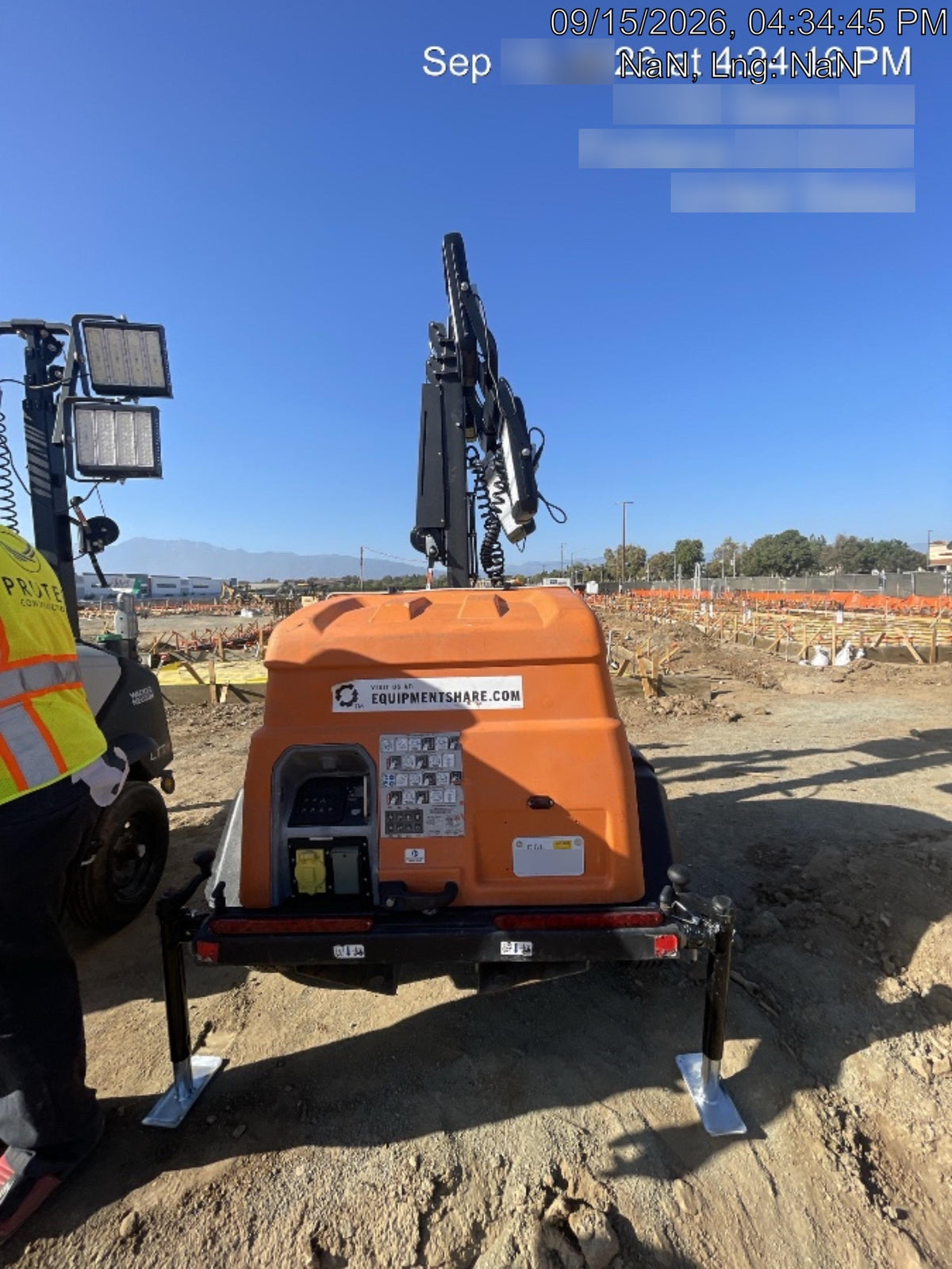 2023 Generac MLT2 Diesel, Flex Switch 120V Input, Powerzone Controller, (4) 320W LED Lights, 4kW Generator, 39.9 Gal Fuel Tank, 2" Ball, T3