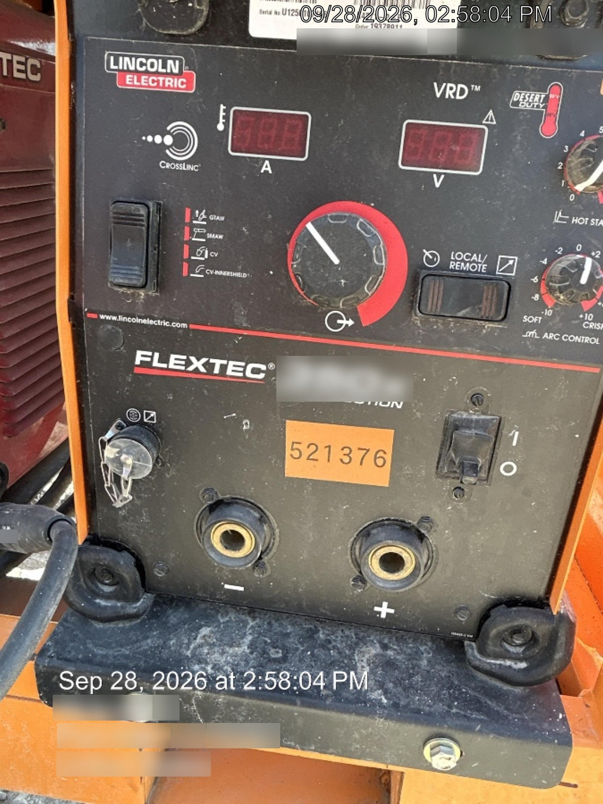 2025 LINCOLN ELECTRIC FLEXTEC 350X