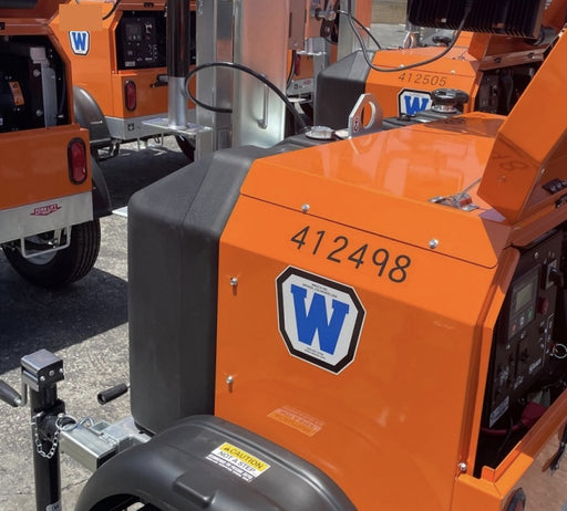 2024 Wanco WLTT-4MM4K Diesel, Deep Sea Controller, Shore Power Plug, Auto Start, (4) 350W LED Floodlights, 4kW Generator, 60 Gal Fuel Tank, 2" Ball, T3