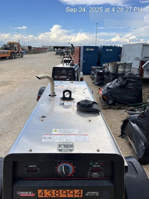 2024 Lincoln Electric LE400 Kubota V1505, Trlr, Cable Rack, Light Kit, ES Decals, T3