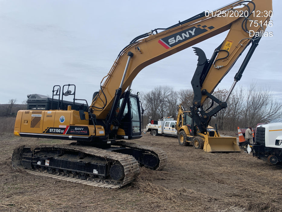 Sany SY215 SY215 Tier 4 - Cab, Hydraulic QC,  Buckets: 36" , 48" Main Pin Hydraulic Thumb