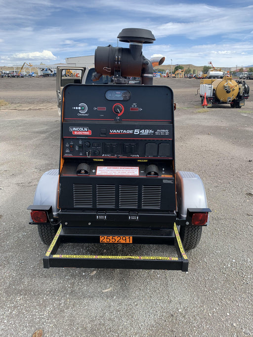 2022 Lincoln Electric Vantage 549X Crosslink Technology, Trailer Mounted, ES Decals, T3