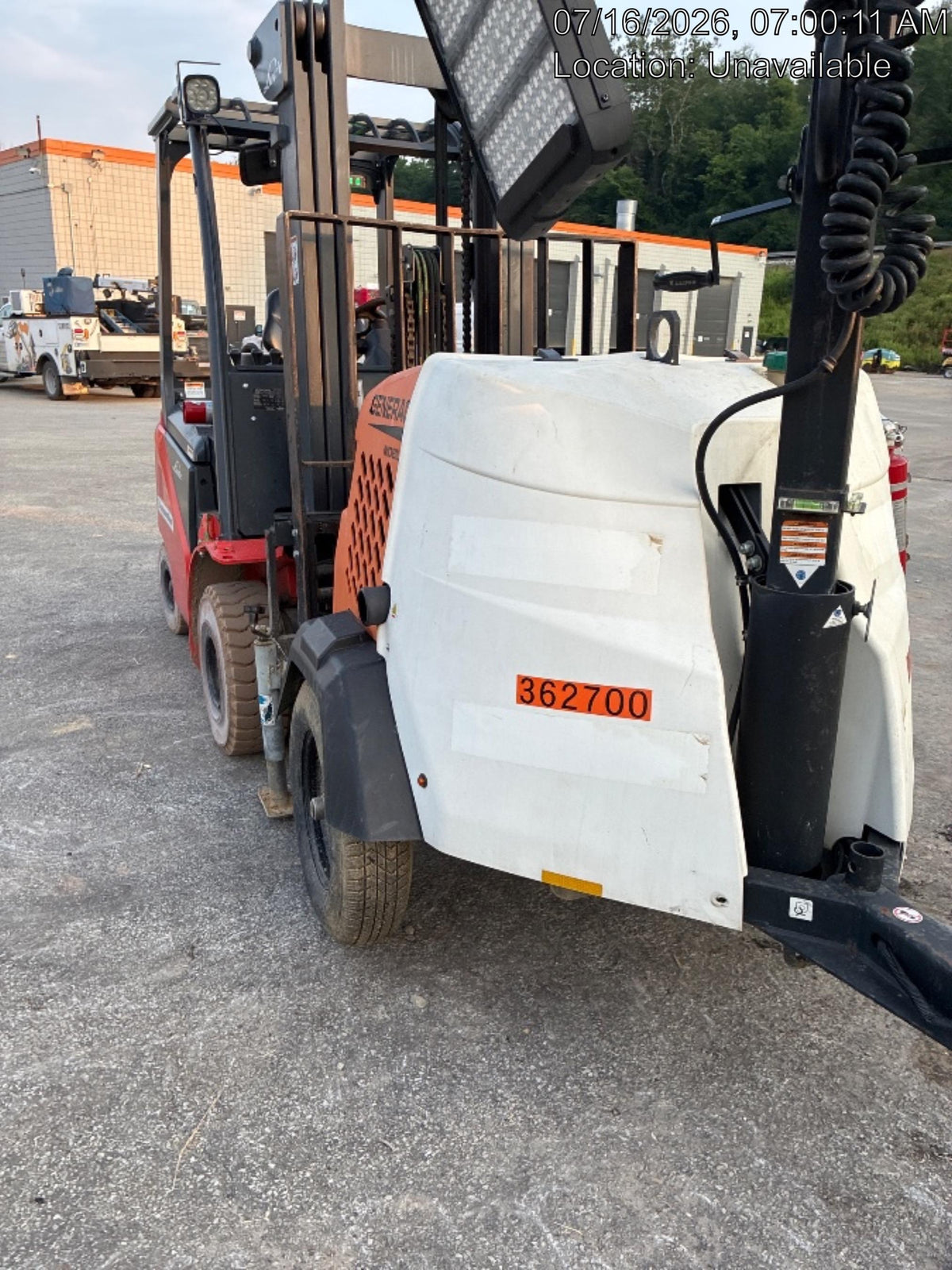 2023 Generac MLT2 Diesel, Flex Switch 120V Input, Powerzone Controller, 
(4) 320W LED Lights, 4kW Generator, 39.9 Gal Fuel Tank, 2" Ball, T3