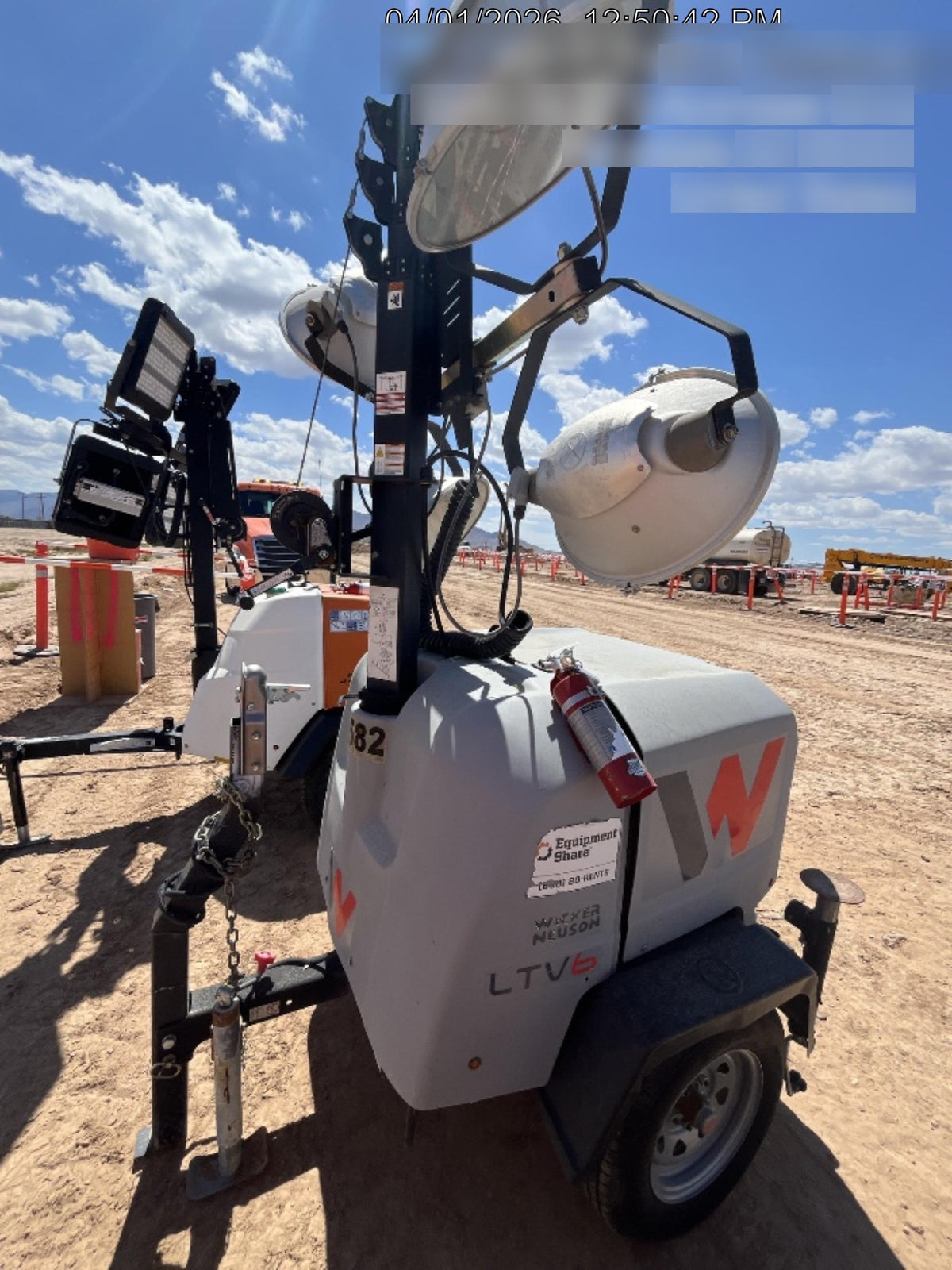 2019 Wacker Neuson LTV6L-MH Standard Options, ES Track Hardware, Fuel Level Sensor