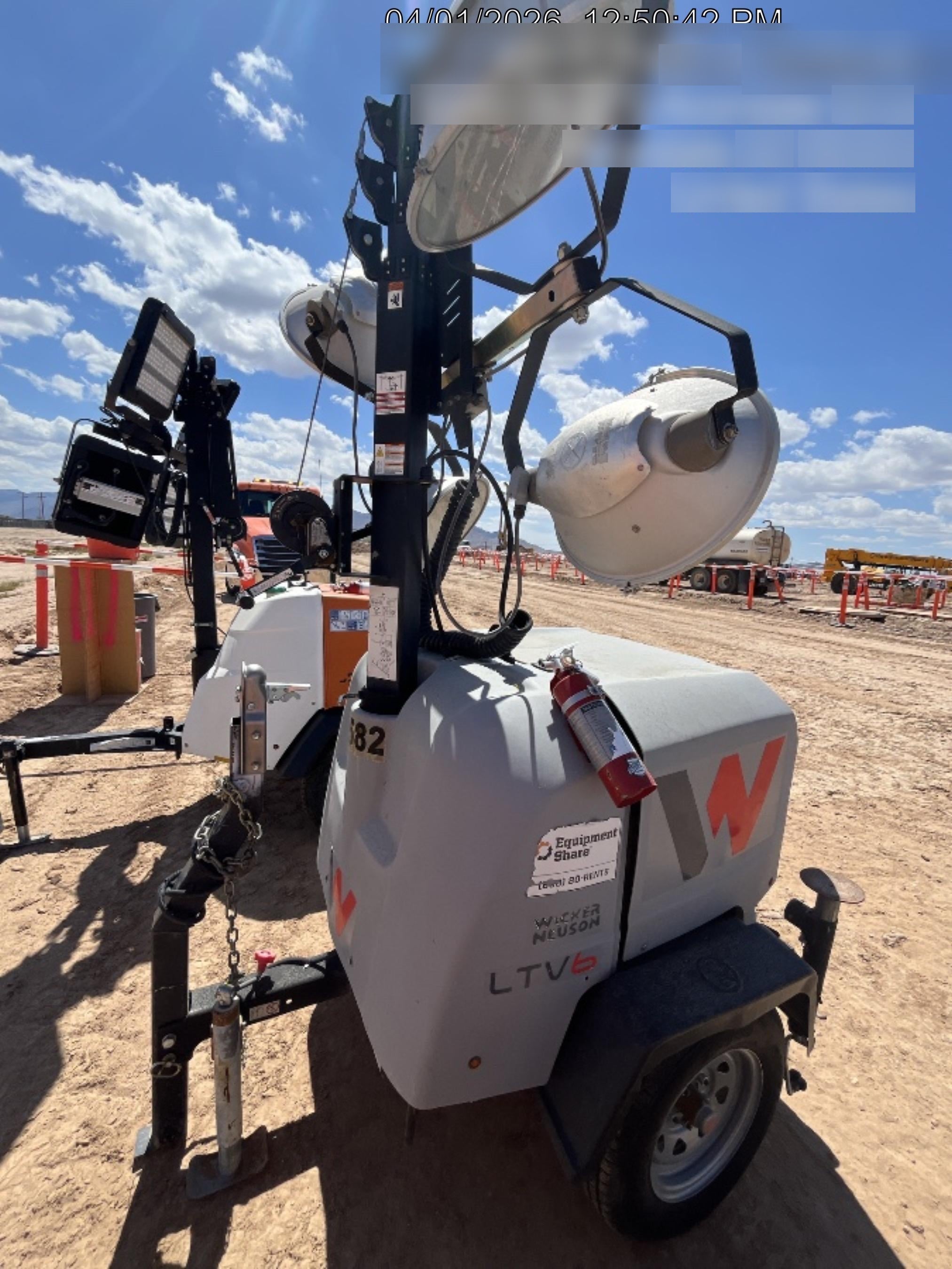 2019 Wacker Neuson LTV6L-MH Standard Options, ES Track Hardware, Fuel Level Sensor