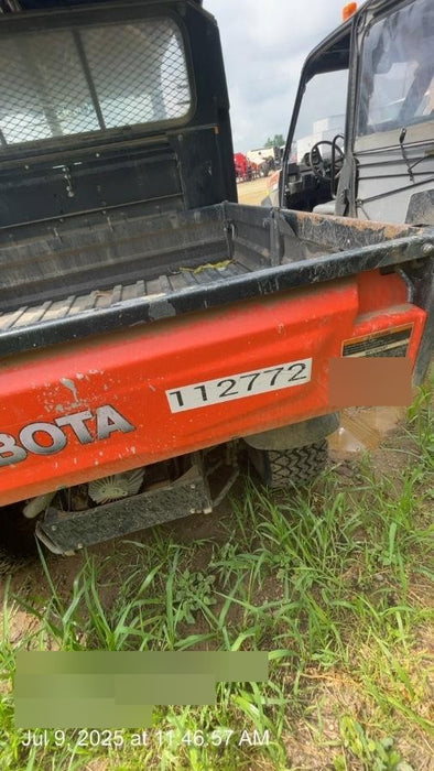 2020 Kubota RTV-X1140 4 Seat UTV, 4WD, Canopy, Standard Rental Spec