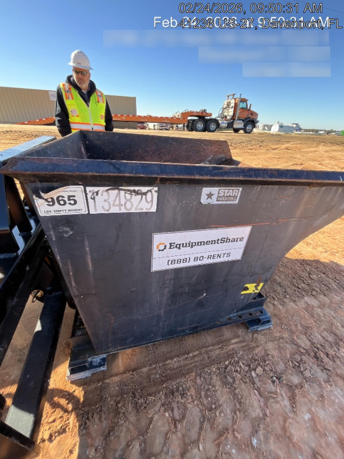2021 STAR INDUSTRIES M-1820 - Self-Dump Hopper