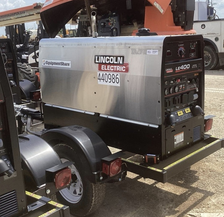 2024 Lincoln Electric LE400 Kubota V1505, Trlr, Cable Rack, Light Kit, ES Decals, T3