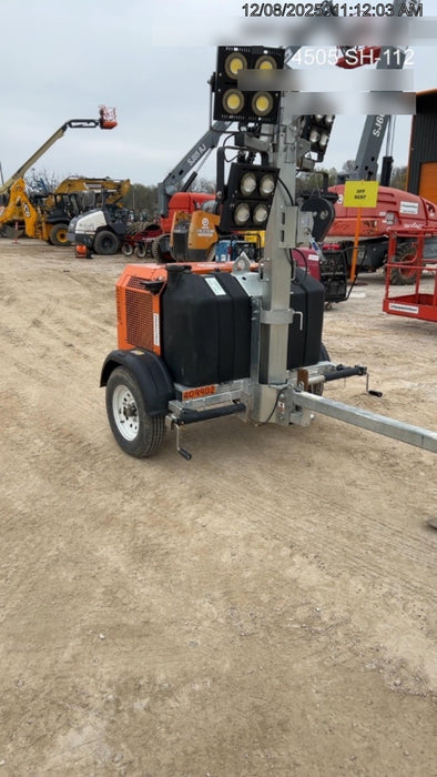 2024 Wanco WLTT-4MM4K Diesel, Deep Sea Controller, Shore Power Plug, Auto Start, (4) 350W LED Floodlights, 4kW Generator, 60 Gal Fuel Tank, 2" Ball, T3