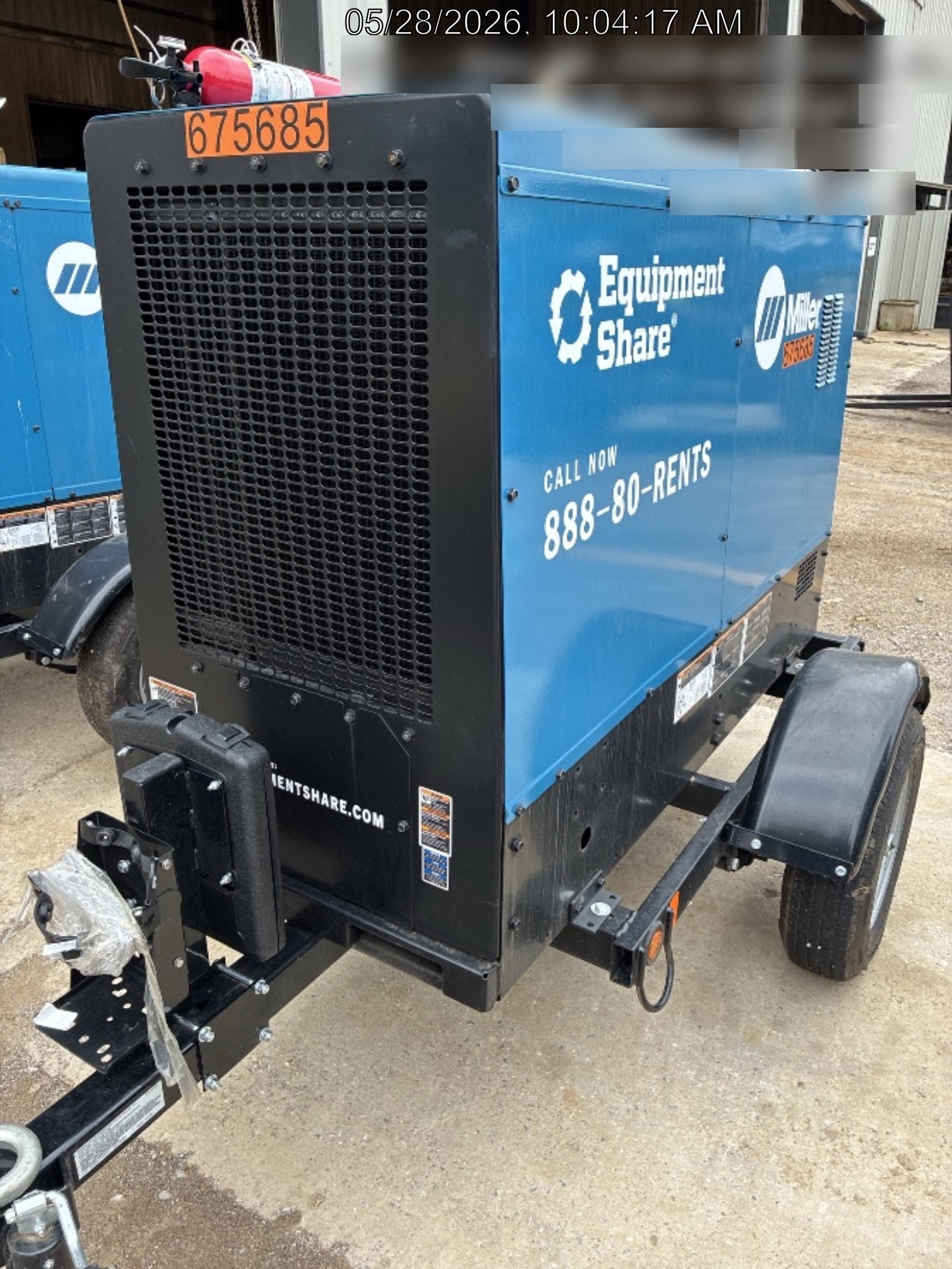 2026 MILLER ELECTRIC BIG BLUE 500