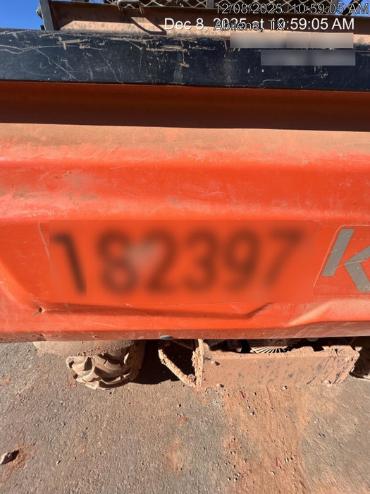 2022 Kubota RTV-X1140W-H Plastic Canopy, Windshield Acrylic Clear, LED Strobe Light, Wire Harness Kit, Back up Alarm