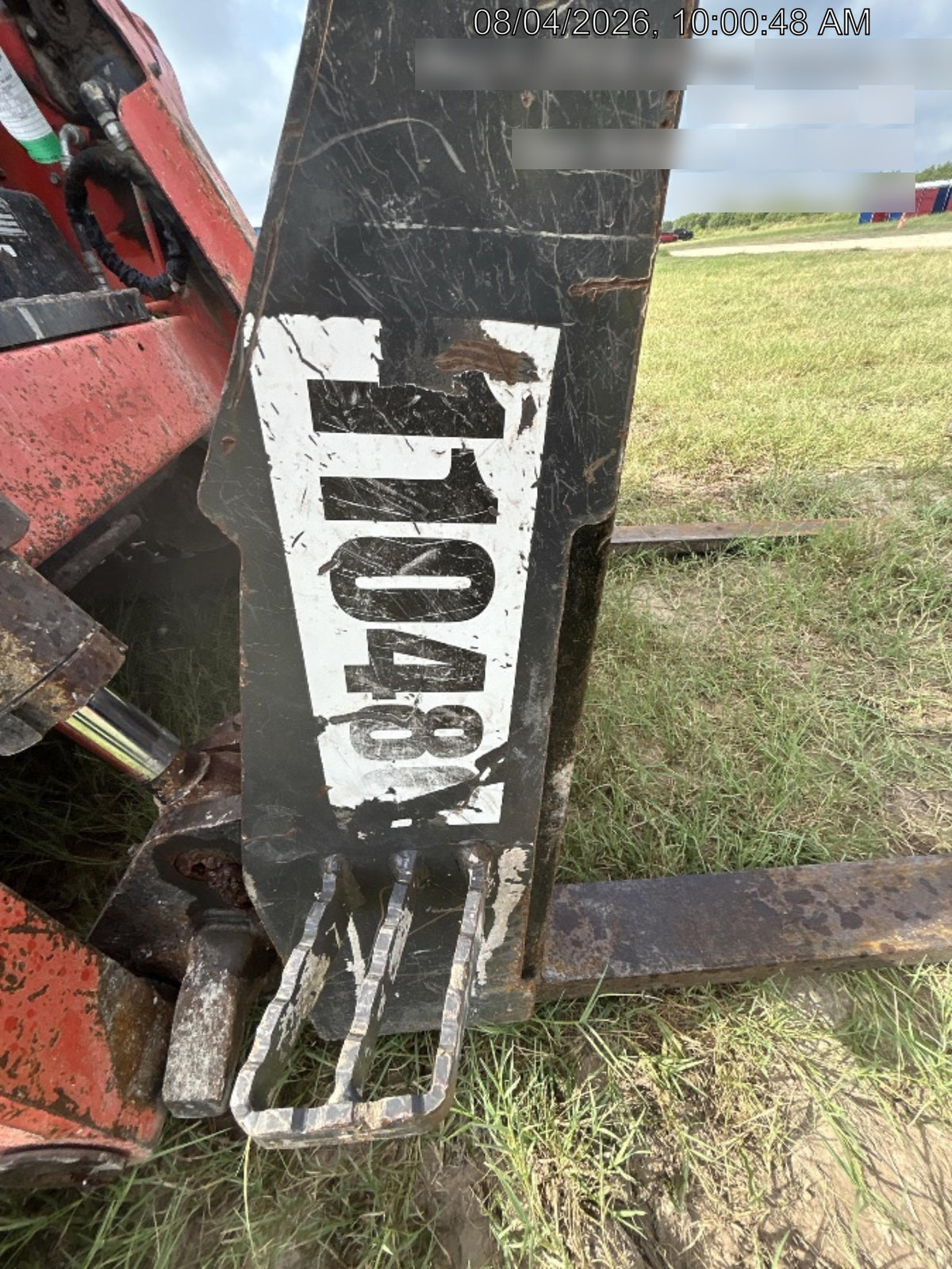 2020 EMKAY 48" Pallet Forks - Emkay