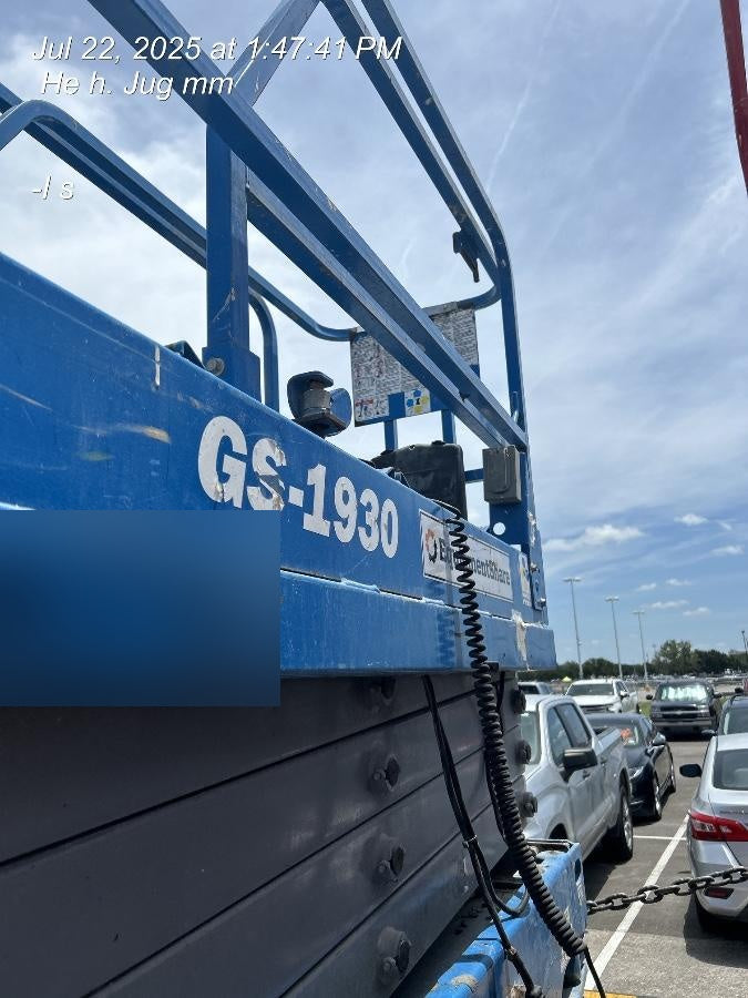 2020 Genie GS-1930 Standard Machine