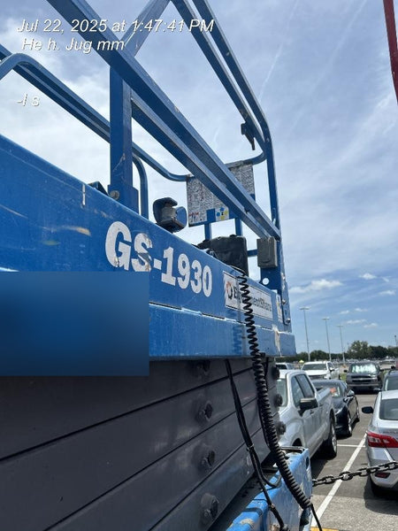 2020 Genie GS-1930 Standard Machine