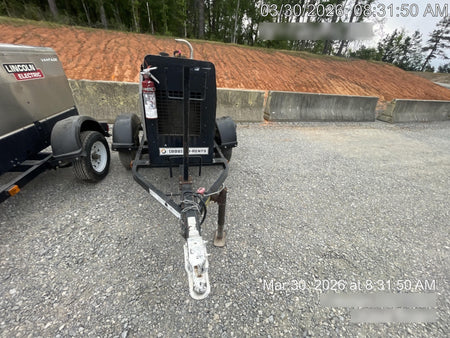2019 Lincoln Electric Vantage 322 Welder Ready-Pak 3, Two wheel trailer, Fender and Light kit, Cable Rack