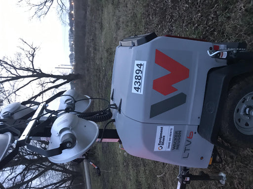 2019 Wacker Neuson LTV6L-MH Wacker Neuson LTV6L Mobile Light Tower w/Fuel Level Sensor Installed
