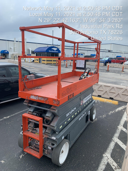 2018 Skyjack SJIII-3226 Skyjack SJIII3226 Scissor Lift w/Trojan Batteries