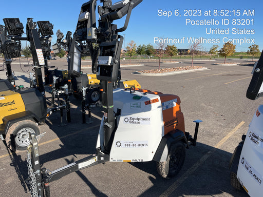 2023 Generac MLT2 Diesel, Flex Switch 120V Input, Powerzone Controller, (4) 320W LED Lights, 4kW Generator, 39.9 Gal Fuel Tank, 2" Ball, T3