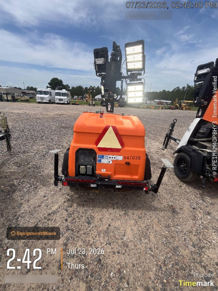 2024 Generac MLT6SKDS-STD4 ELEC WINCH Diesel, Electric Winch Mast, Powerzone Controller, (4) 320W LED Lights, 4kW Generator, 39.9 Gal Fuel Tank, 2" pintle, T3