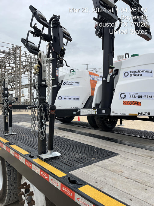 2023 Generac MLT2 Diesel, Flex Switch 120V Input, Powerzone Controller, 
(4) 320W LED Lights, 4kW Generator, 39.9 Gal Fuel Tank, 2" Ball, T3