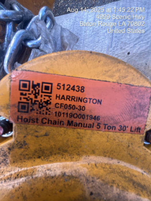 2025 HARRINGTON CF050-30