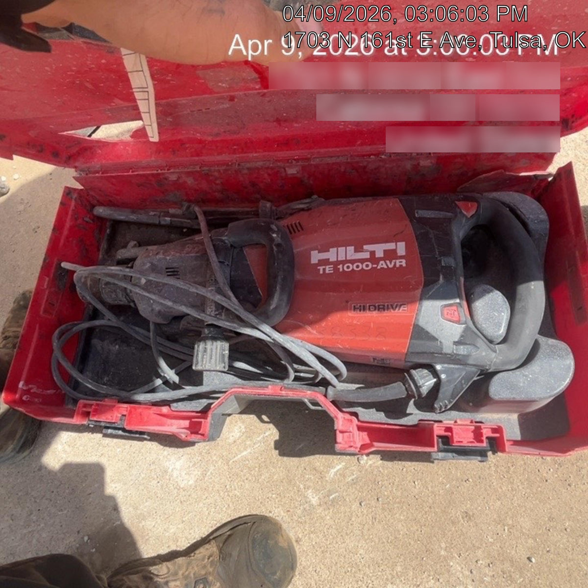 2019 HILTI TE 1000-AVR
