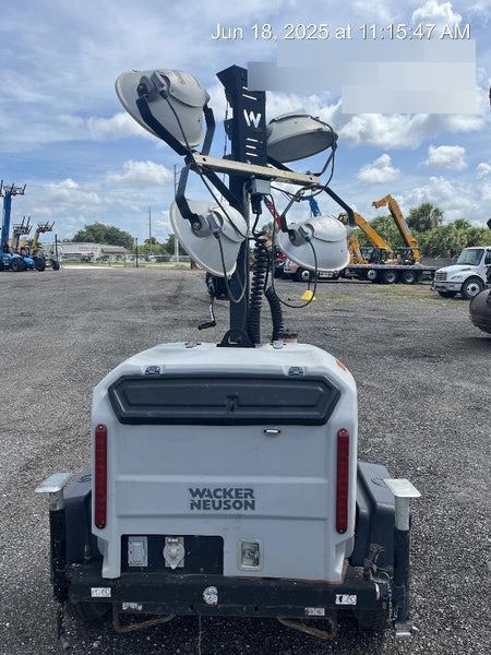 2019 Wacker Neuson LTV6L-MH Wacker Neuson LTV6L Mobile Light Tower w/Fuel Level Sensor Installed