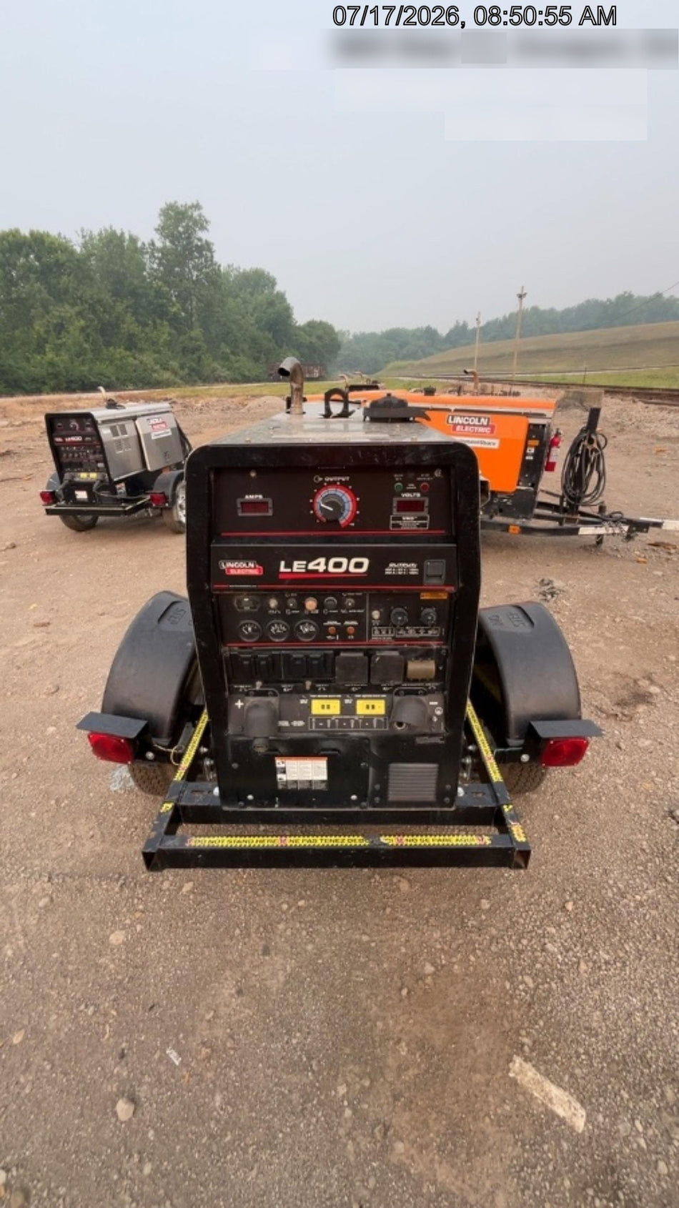2024 Lincoln Electric LE400 Kubota V1505, Trlr, Cable Rack, Light Kit, ES Decals, T3