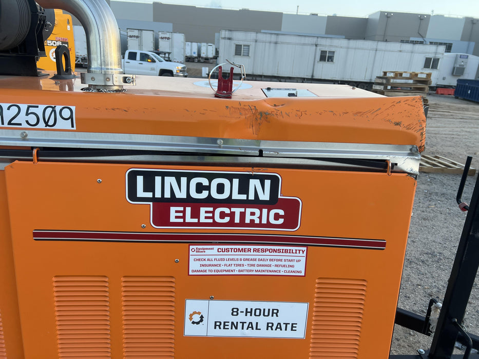 2023 Lincoln Electric Vantage 549X Crosslink Technology, Trailer Mounted, ES Decals, T3