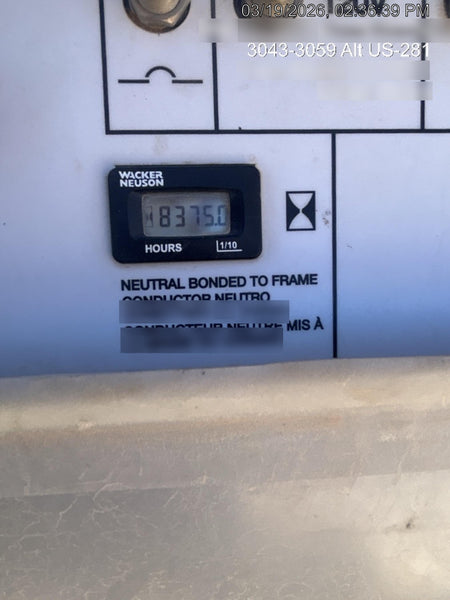 Wacker Neuson LTV6K-MH Power mast, 1100W MH