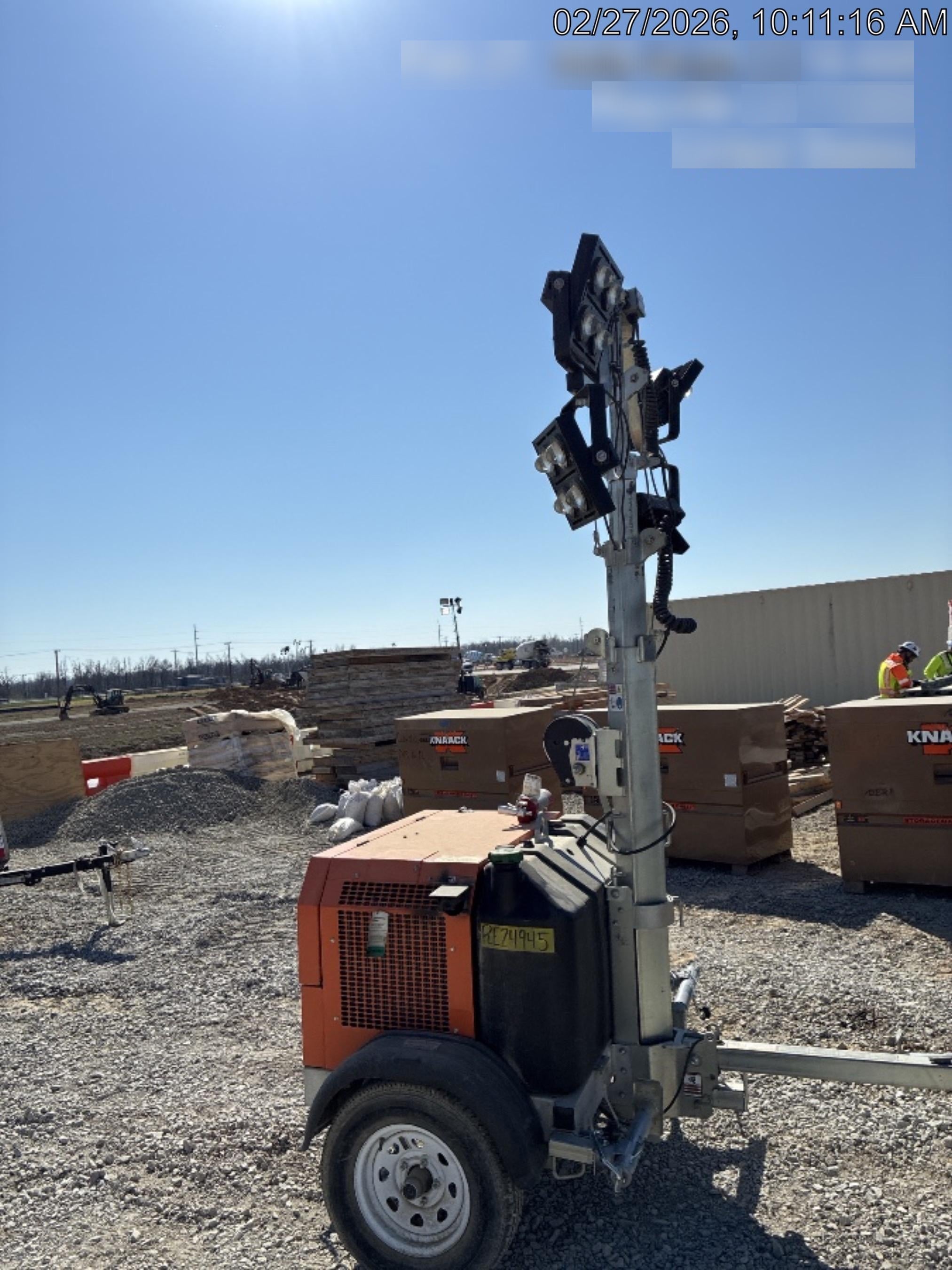 2024 Wanco WLTT-4MM4K Diesel, Deep Sea Controller, Shore Power Plug, Auto Start, (4) 350W LED Floodlights, 4kW Generator, 60 Gal Fuel Tank, 2" Ball, T3
