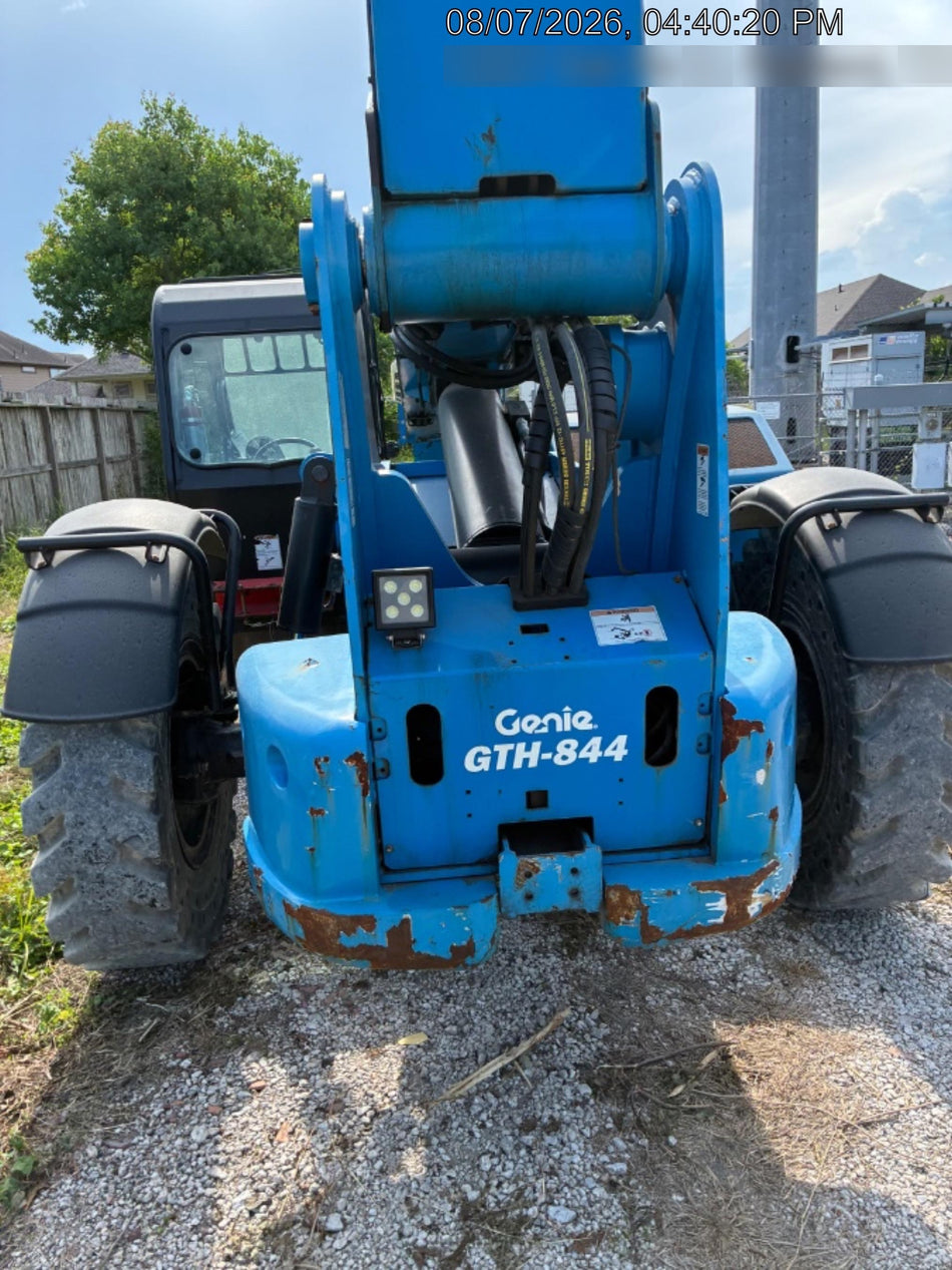2018 Genie GTH-844 Genie GTH-844 w/Enclosed Cab w/HVAC, Work Lights, Solid Tires, Beacon, 60" Carriage and Forks