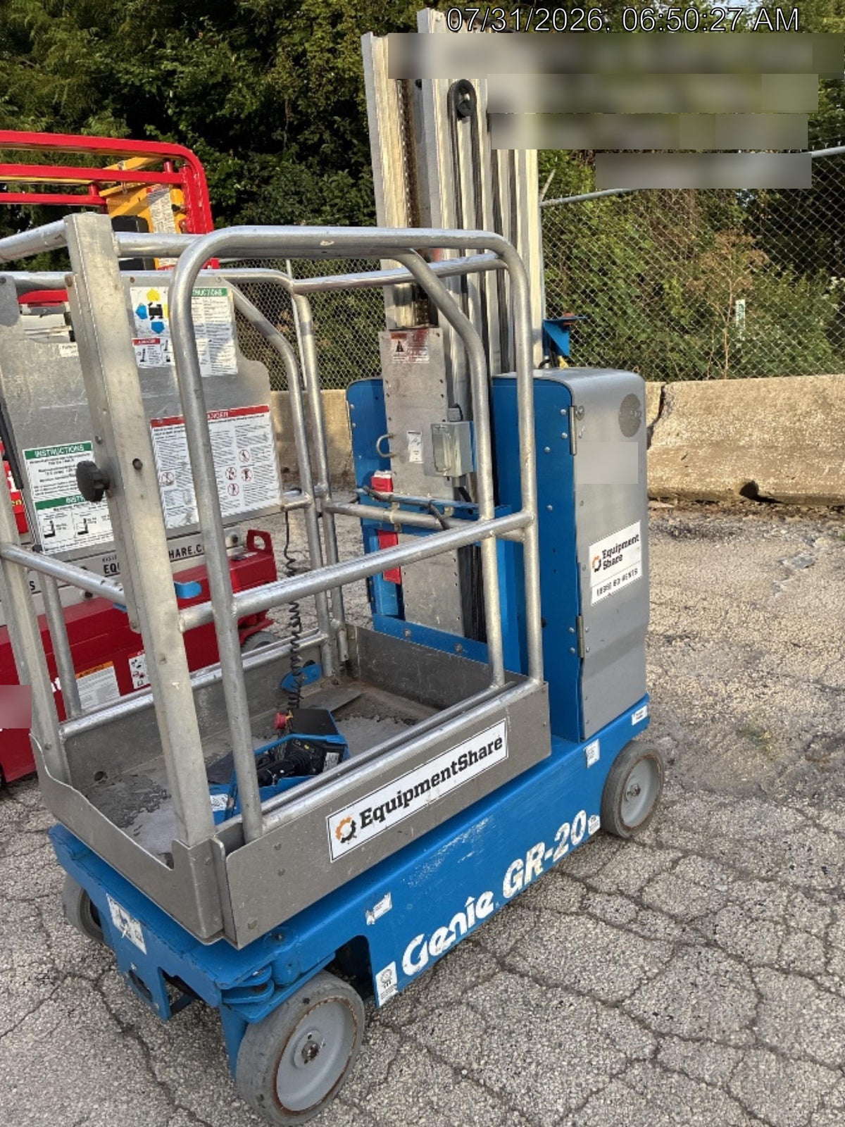 2020 GENIE GR-20